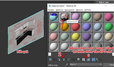 Hướng dẫn đưa hình vào trong 3DS MAX để vẽ theo.