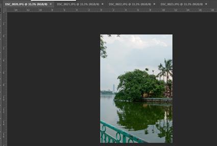 Hướng dẫn ghép ảnh trong photoshop