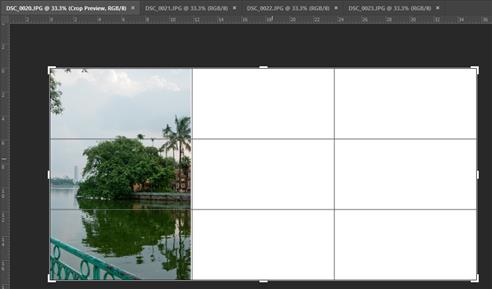 Hướng dẫn ghép ảnh trong photoshop