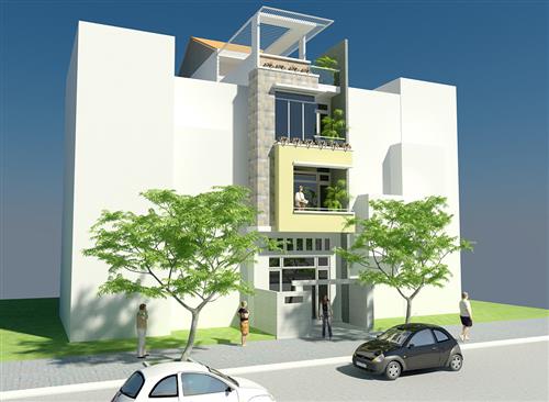 Chia sẻ file thiết kế nhà bằng autocad P2