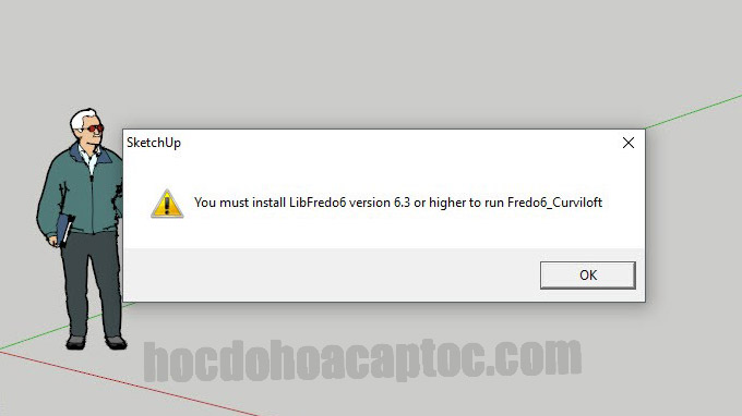 Tổng hợp những lỗi thường gặp trong Sketchup và cách khắc phục