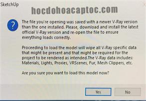 Tổng hợp những lỗi thường gặp trong Sketchup và cách khắc phục
