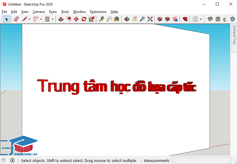 3d trong skethcup