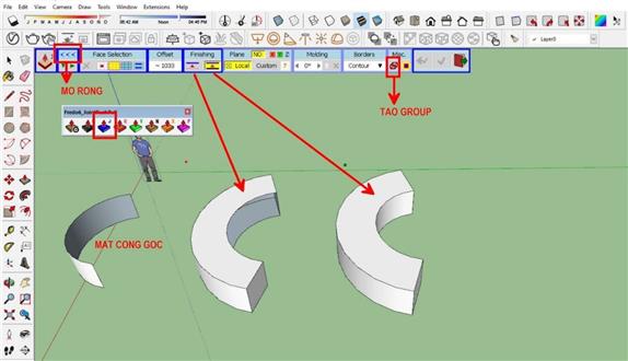 Hướng dẫn sử dụng plugin FREDO 6 JOINTPUSHPULL trong sketchup
