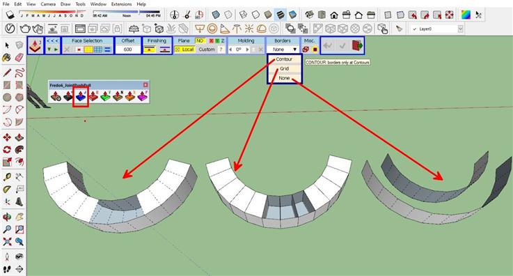 Hướng dẫn sử dụng plugin FREDO 6 JOINTPUSHPULL trong sketchup