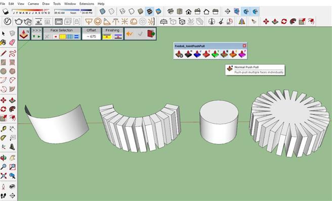 Hướng dẫn sử dụng plugin FREDO 6 JOINTPUSHPULL trong sketchup