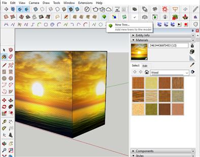 Hướng dẫn làm vật liệu trong Sketchup