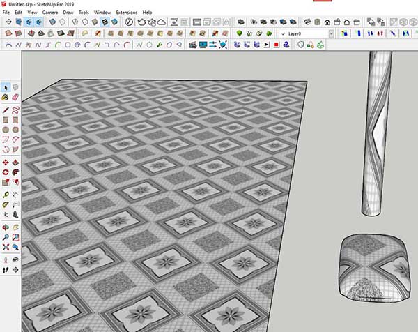Hướng dẫn làm vật liệu trong Sketchup