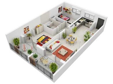 Dịch vụ thiết kế quảng cáo lên phối cảnh 3D
