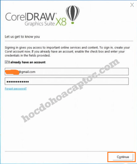 Tải corel x8