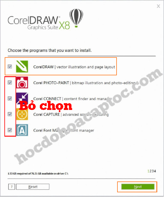 Tải corel x8