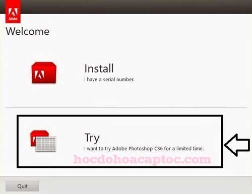 Hướng dẫn cài đặt phần mềm Photoshop cs6 full crack