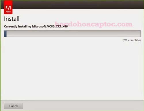 Hướng dẫn cài đặt phần mềm Photoshop cs6 full crack