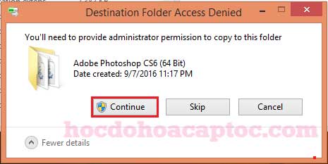 Hướng dẫn cài đặt phần mềm Photoshop cs6 full crack
