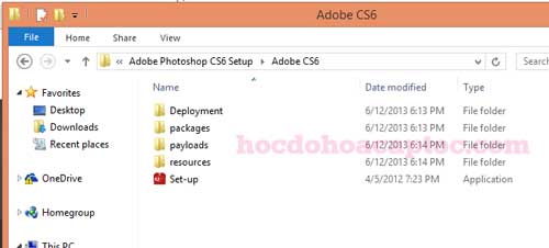 Hướng dẫn cài đặt phần mềm Photoshop cs6 full crack