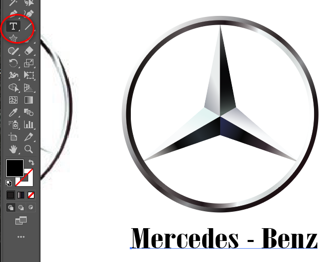 Hướng dẫn thiết kế logo MERCEDES siêu nhanh