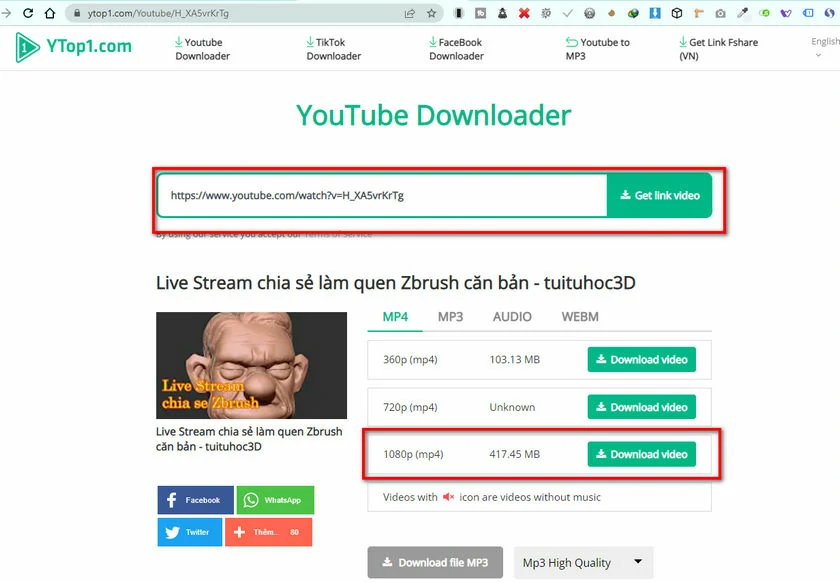 Hướng dẫn chi tiết cách tải video youtube