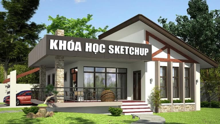 Hướng dẫn tự học sketchup từ cơ bản đến nâng cao miễn phí