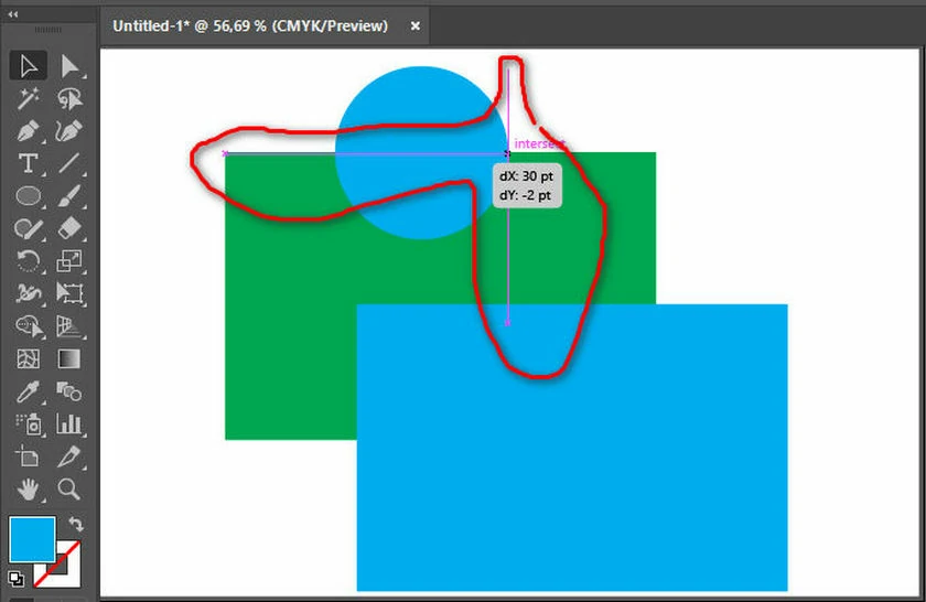 illustrator lỗi không hiển thị thanh gióng