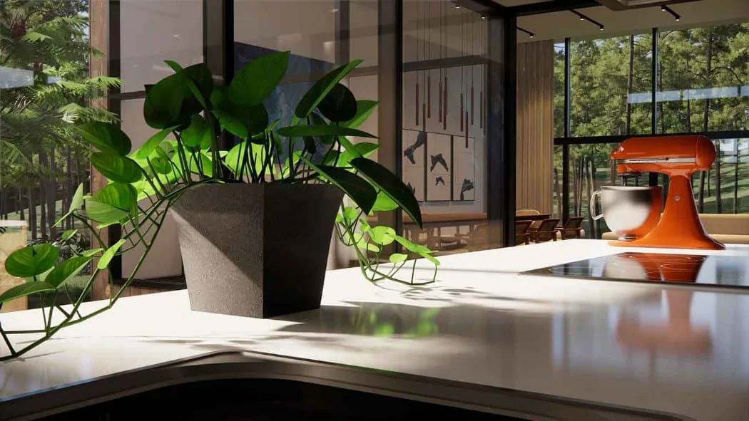 Foliage vật liệu lá cây cỏ trong Enscape Vật liệu cây Enscape