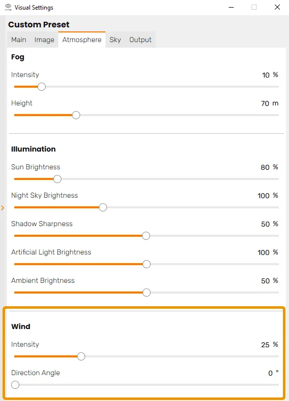 Foliage vật liệu lá cây cỏ trong Enscape wind Enscape 1