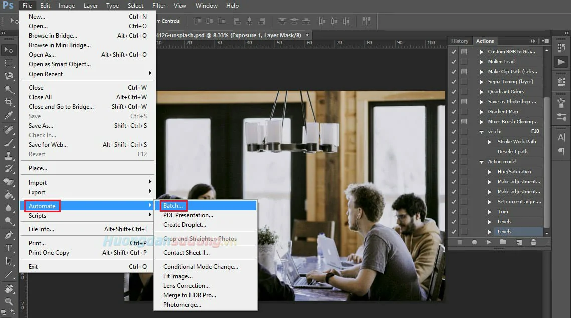 Hướng dẫn sử dụng Pen Tool Photoshop