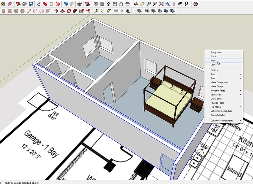 Học Sketchup khá thuận tiện và dễ dàng