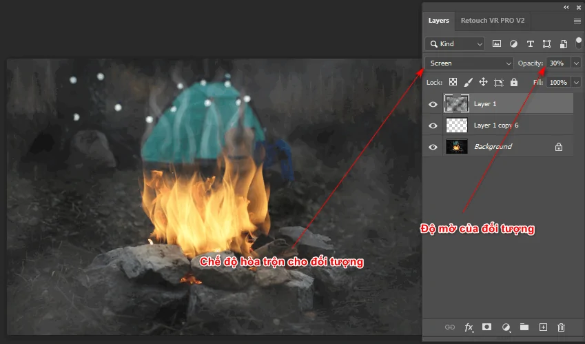 Cách tạo một bức tranh đẹp trong photoshop Cách tạo một bức tranh đẹp trong photoshop