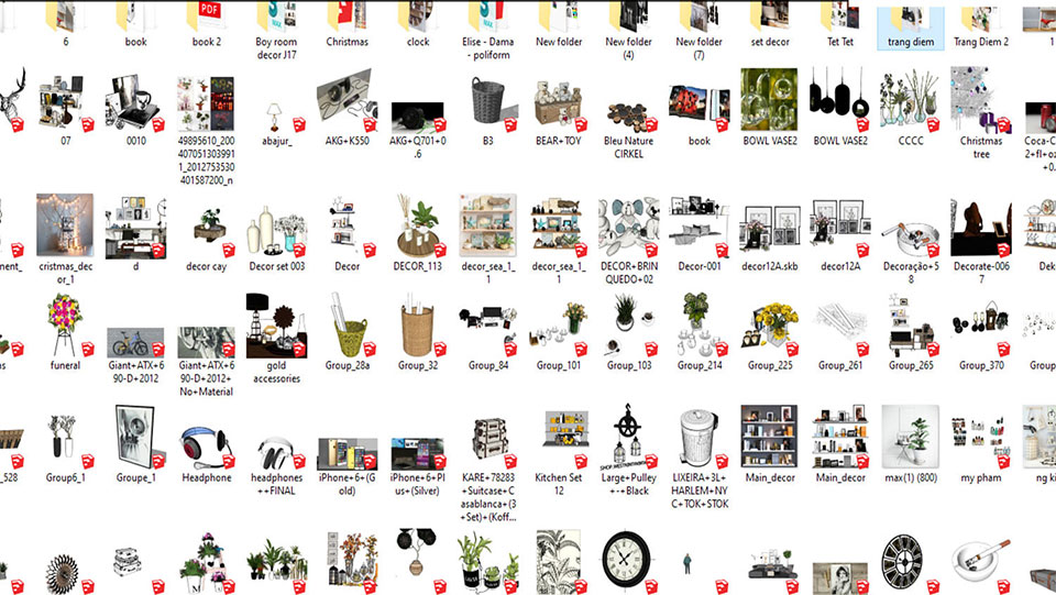 Thư viện sketchup