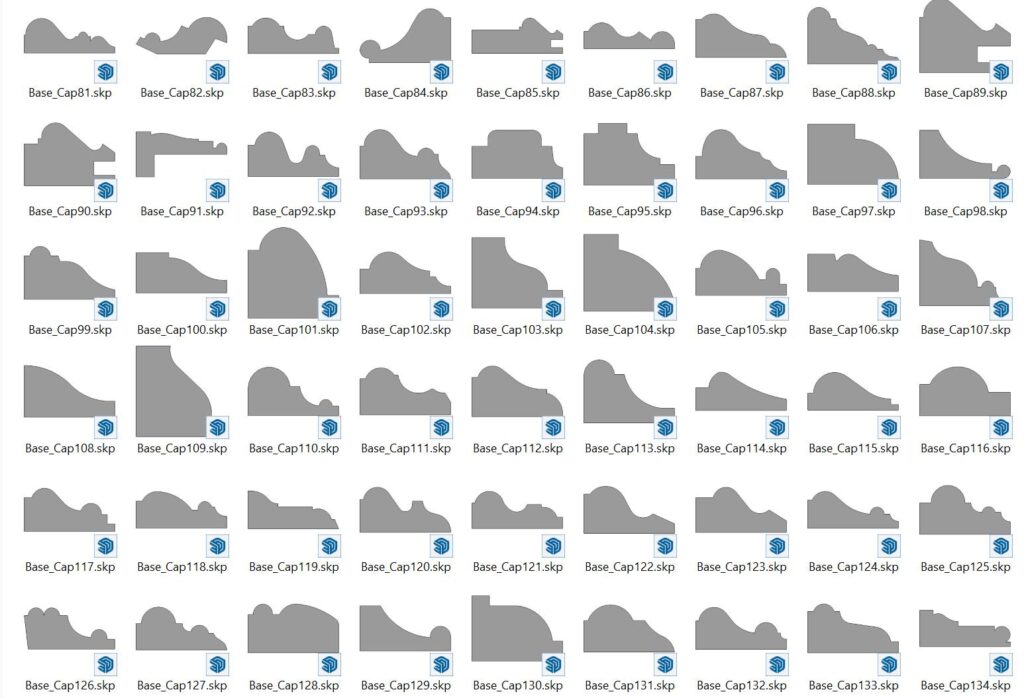 thư viện phào chỉ profile builder 3 tự động miễn phí