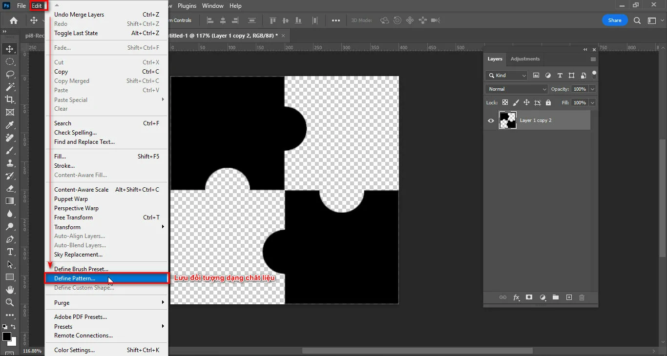 Cách tạo khung xếp trong photoshop Cách tạo khung xếp trong photoshop