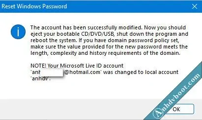 Cách phá mật khẩu windows reset password windows mới nhất Cách phá mật khẩu windows reset password windows mới nhất