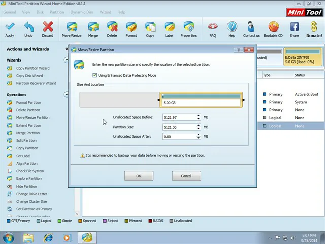 Cách chia ổ cứng win 7 10 11 cực nhanh và hiệu quả bằng Partition Wizard Phân vùng partition bằng MiniTool trên Windows