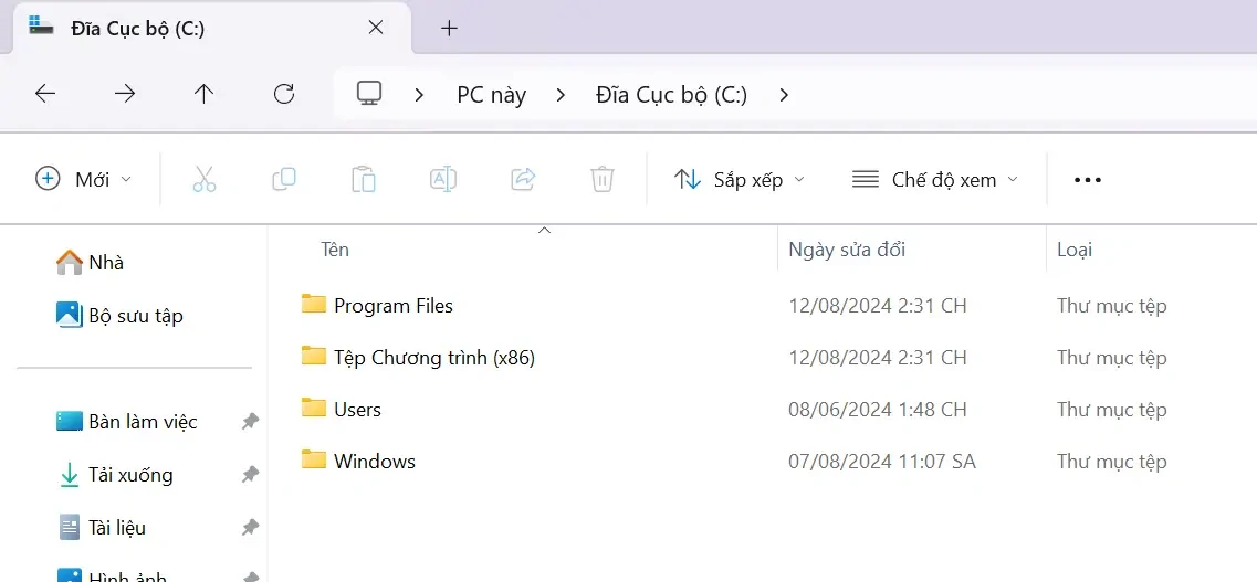 6 Cách khắc phục ổ C báo đỏ đơn giản hết ngay lập tức để tiết kiệm không gian Cách khắc phục ổ C báo đỏ