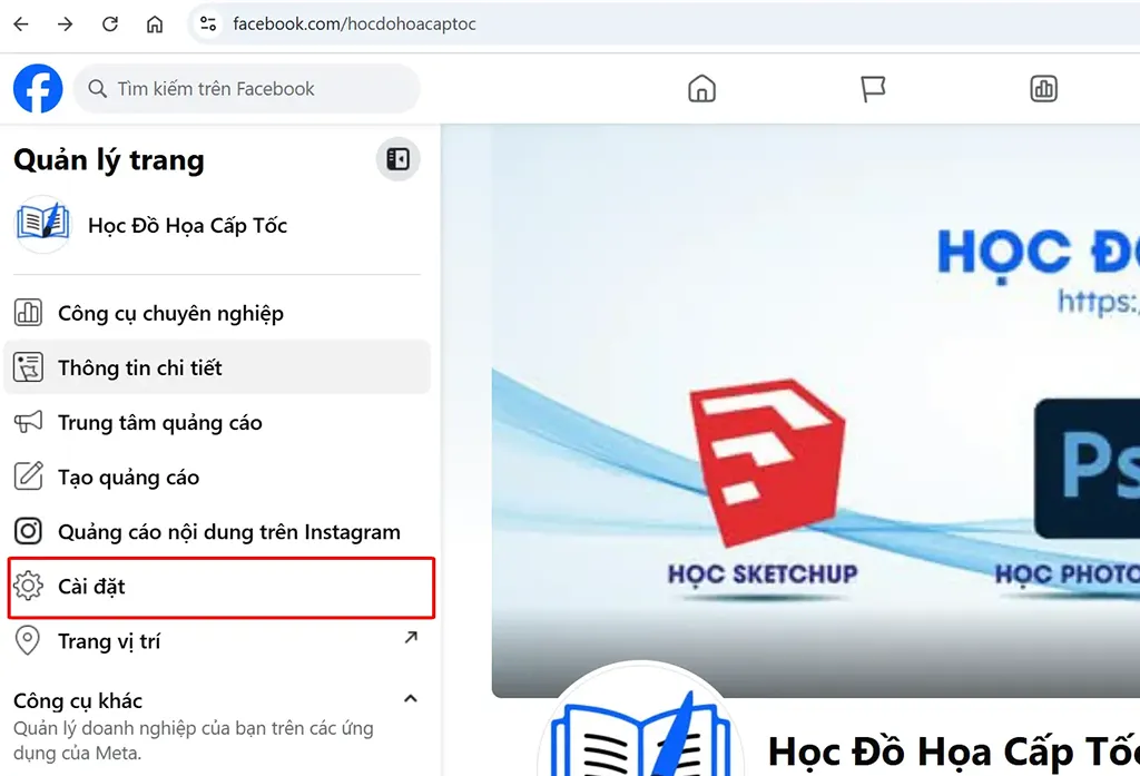 Cách thêm quản trị viên cho page